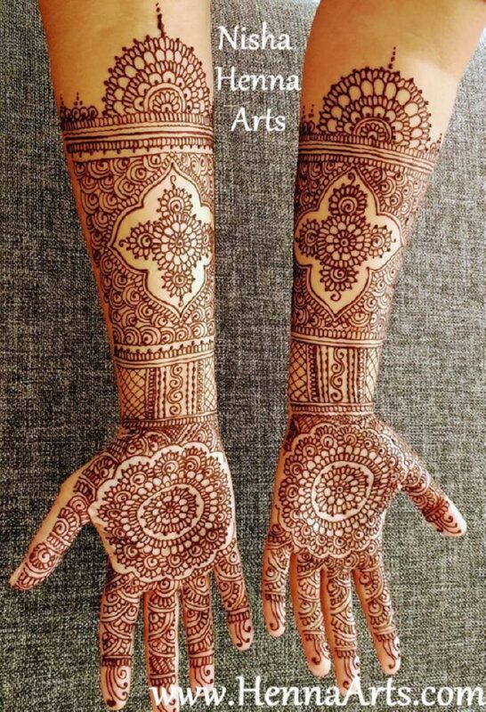 Best wedding henna designs for a bride in Austin, TX