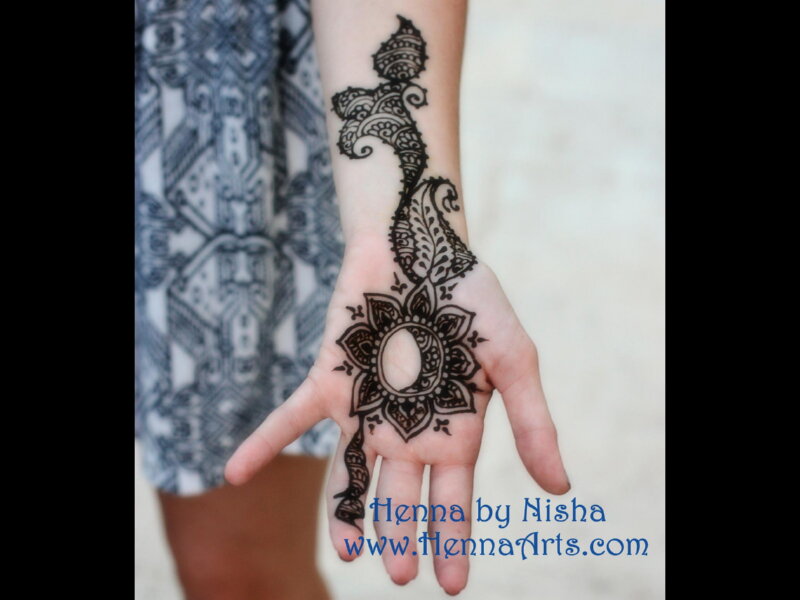 Modern unique mehndi designs for teens
