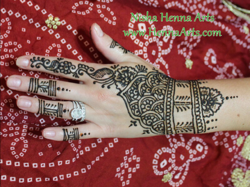 Modern unique mehndi designs for teens
