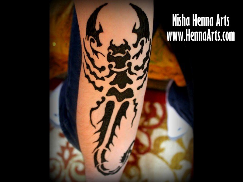 Men's Henna | Henna tattoo designs for men