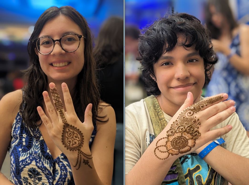 Henna tattoo for high school prom