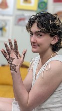 Henna for men by Nisha HennaArts Austin