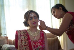 Saree draping, pinning, bride dressing services