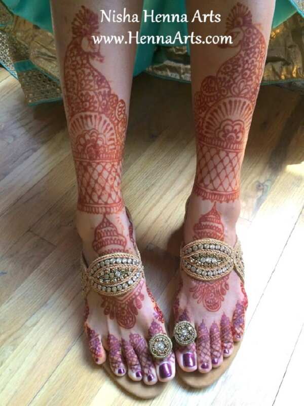 Bride henna design from wedding gallery of Nisha Henna Arts, Austin