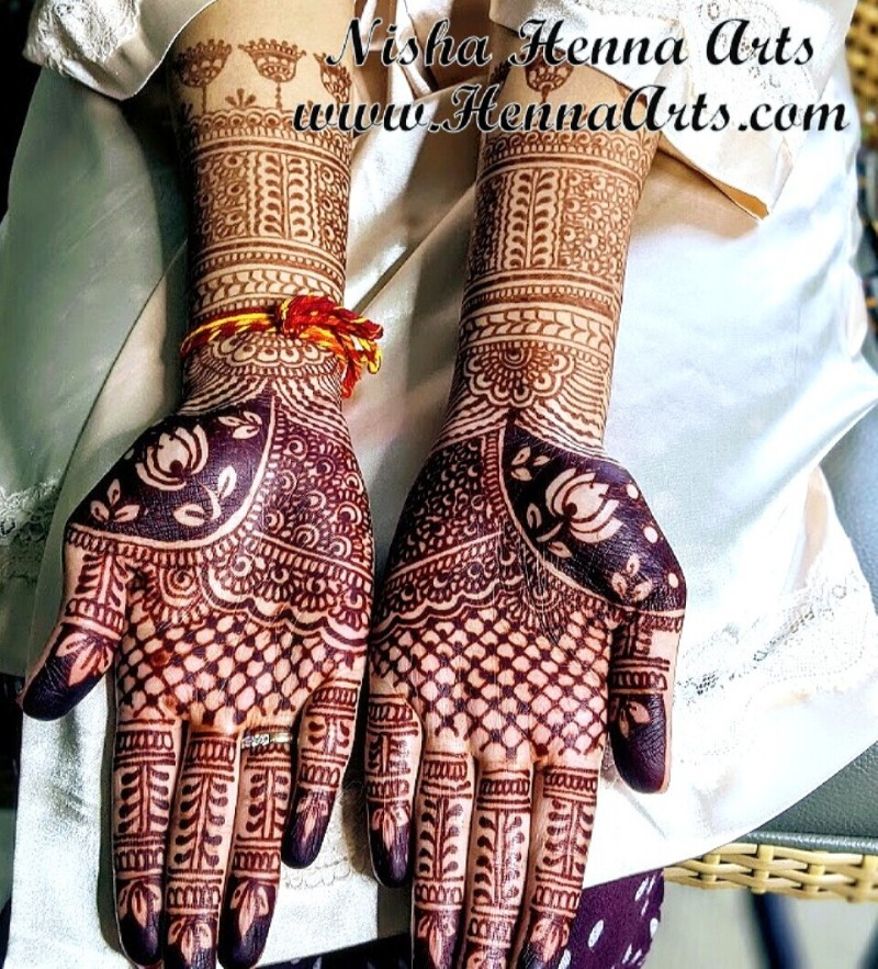 Latest henna designs and inspirations for bride